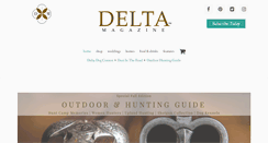 Desktop Screenshot of deltamagazine.com